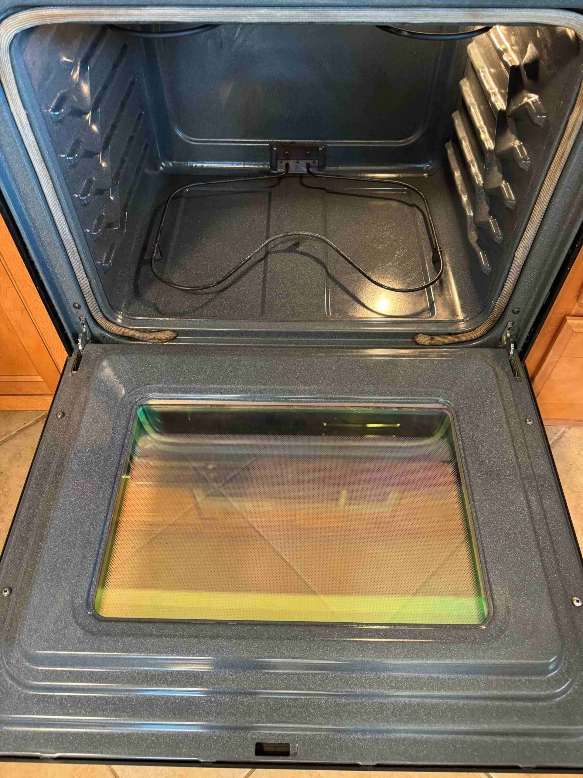 kitchen cleaned